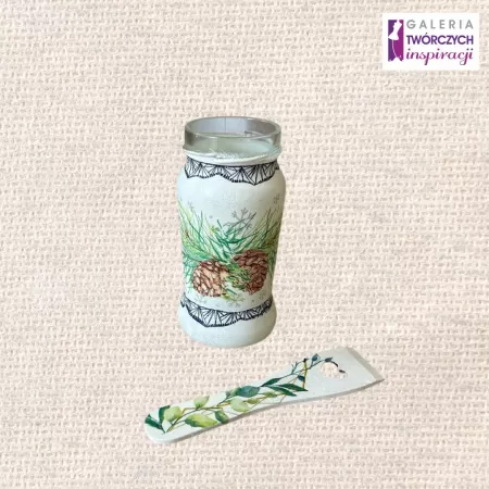 Wazon ze szpatułką 2 - 14 cm